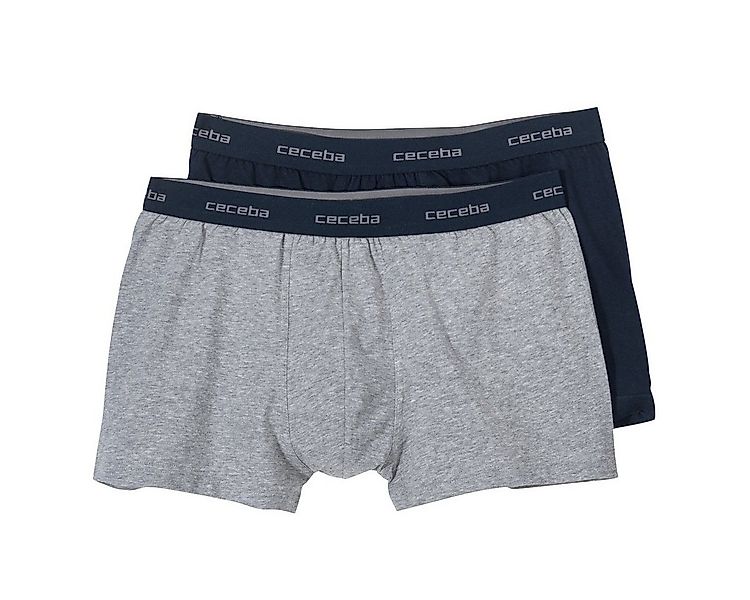CECEBA Retro Pants Ceceba Übergrößen Pants 2er-Pack grau melange/navy (Pack günstig online kaufen