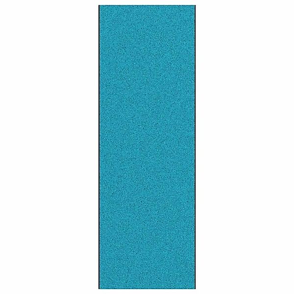 vidaXL Fußmatte Cyan und Schwarz 120 x 350 cm Polyamid und PVC 4100751 günstig online kaufen