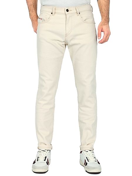 Diesel Slim-fit-Jeans Cremeweiß mit Knitter-Look - günstig online kaufen