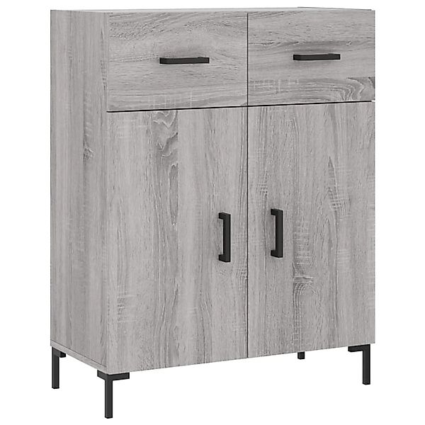 vidaXL Sideboard Grau Sonoma 69,5x34x90 cm Holzwerkstoff 827986 günstig online kaufen