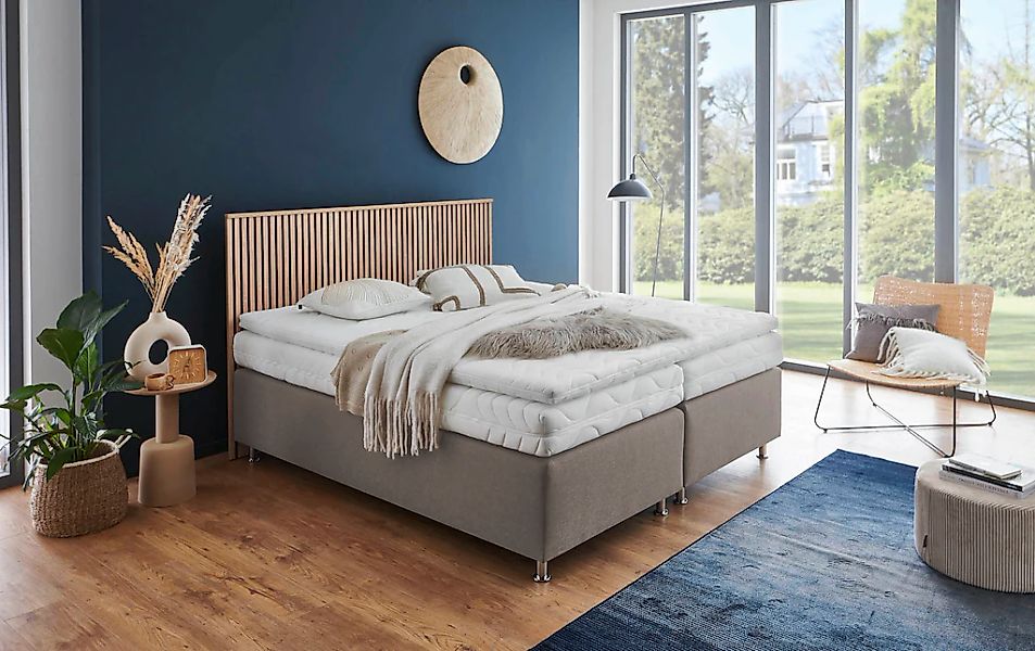 Westfalia Schlafkomfort Boxspringbett »Quercus«, wahlweise mit LED-Beluchtu günstig online kaufen