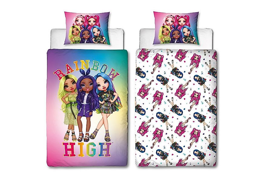 Rainbow High Bettwäsche Rainbow High Bettwäsche-Set – 140x200 cm 100% Polye günstig online kaufen