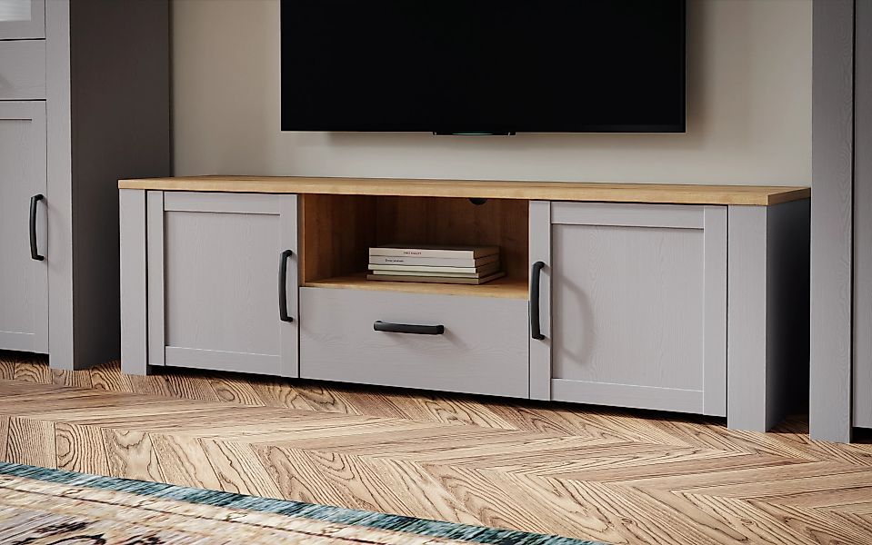 FORTE Lowboard "Bohol TV-Board, TV-Schrank", Breite 166 cm günstig online kaufen