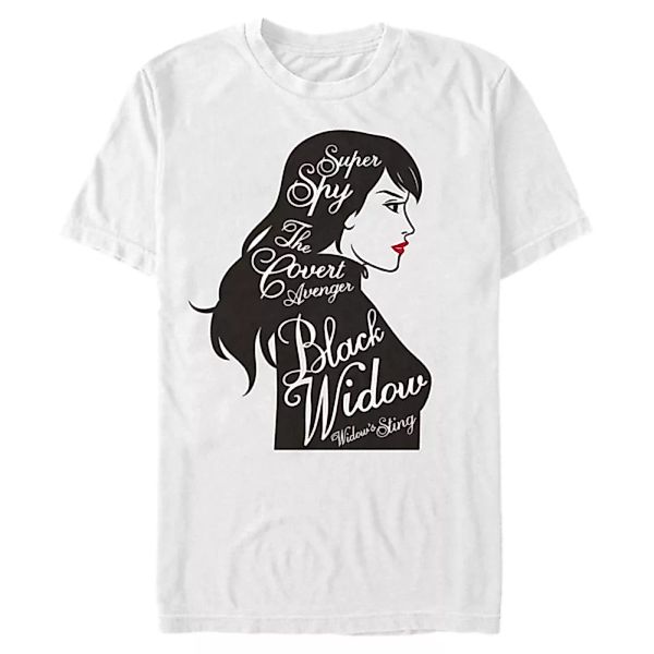 Marvel - Avengers - Black Widow Super Spy - Männer T-Shirt günstig online kaufen