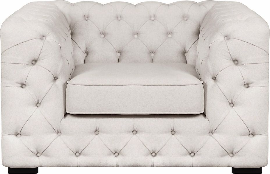 Home affaire Chesterfield-Sessel "Kalina Sessel", mit klassischer Chesterfi günstig online kaufen