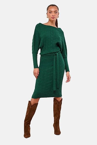 LIPSY Midikleid Lipsy Midikleid mit Zopfstrickmuster, Regular (1-tlg) günstig online kaufen