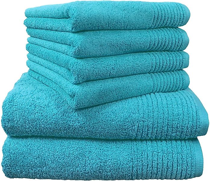 Dyckhoff Handtuch Set Brillant, Walkfrottee (Set, günstig online kaufen