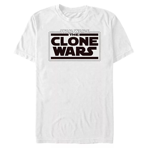 Star Wars - The Clone Wars - Logo Clone Wars - Männer T-Shirt günstig online kaufen