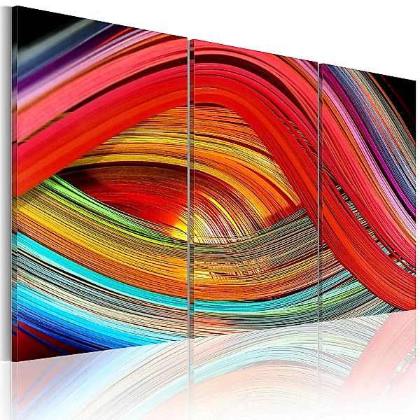 Wandbild - Abstrakter Regenbogen günstig online kaufen