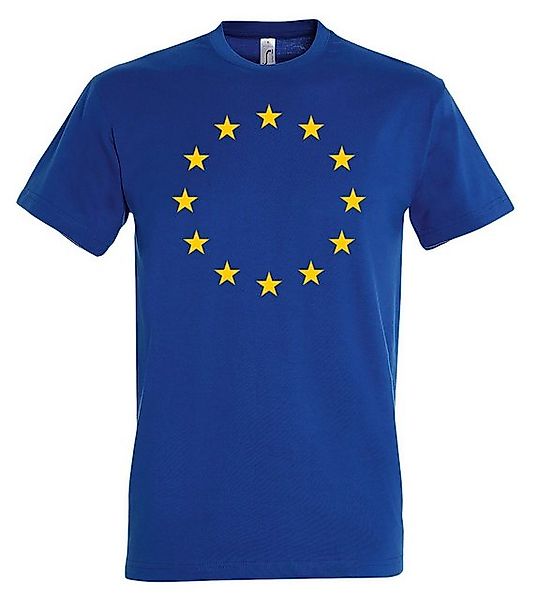 Youth Designz Print-Shirt EU Europa Flagge günstig online kaufen