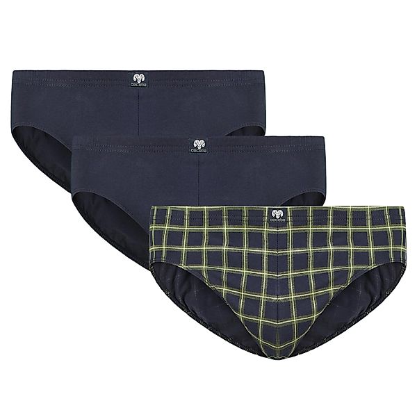 Ceceba 3er-Pack Slips aus Baumwolle Farbe dunkelblau Größe: 8 günstig online kaufen