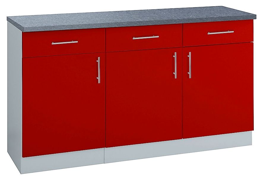 wiho Küchen Unterschrank "Kiel" 150 cm breit, 50 cm tief günstig online kaufen