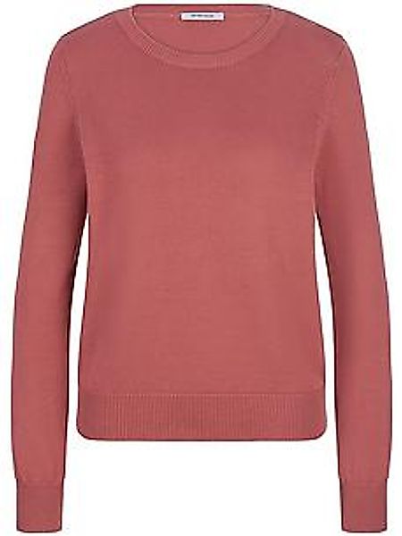 Rundhals-Pullover aus 100% SUPIMA®-­Baumwolle Peter Hahn rosé günstig online kaufen