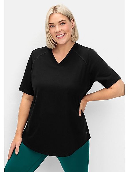 Sheego Funktionsshirt Große Größen atmungsaktiv, mit günstig online kaufen