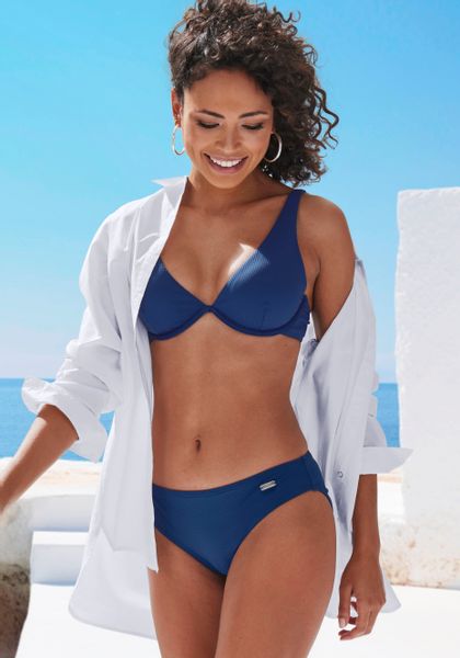 Venice Beach Bikini-Hose Lucky aus gerippter günstig online kaufen