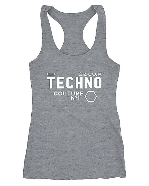 Neverless Tanktop Tank-Top Techno Logo Schrift günstig online kaufen