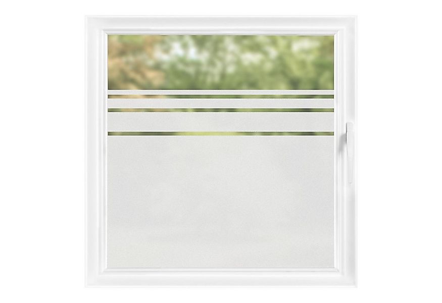 Bilderdepot24 Fensterfolie statisch haftend Motiv Fensterdeko Streifen Must günstig online kaufen