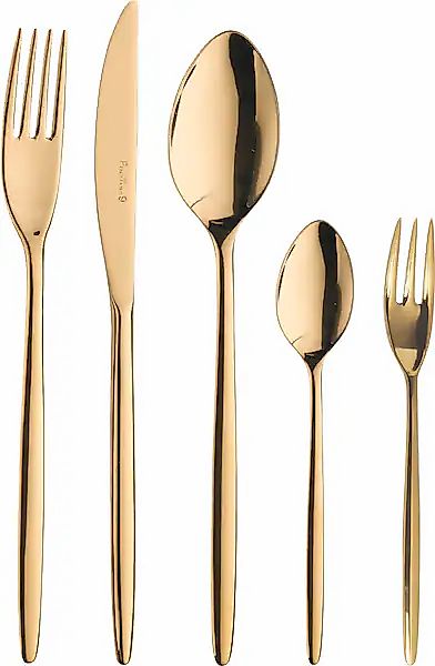 PINTINOX Besteck-Set »Olivia Treasure Gold« Optik Glänzend PVD Beschichtung günstig online kaufen