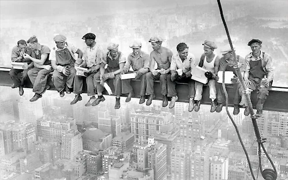 Papermoon Fototapete »Lunchtime« glatt günstig online kaufen