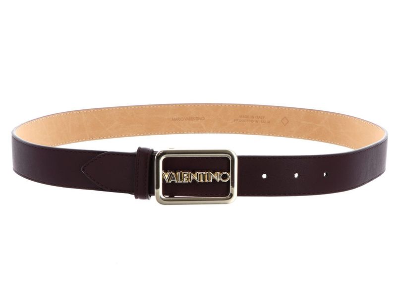 VALENTINO BAGS Synthetikgürtel Plaque Buckle Belt günstig online kaufen