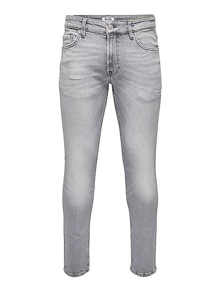 ONLY & SONS Regular-fit-Jeans ONSWEFT REG. L. GREY 4845 JEANS günstig online kaufen