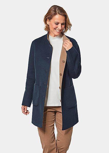 GOLDNER Kurzmantel Hochwertiger Wendemantel mit aufwendiger günstig online kaufen