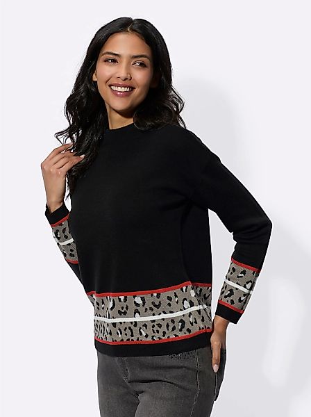 Classic Basics Stehkragenpullover "Langarm-Pullover" günstig online kaufen