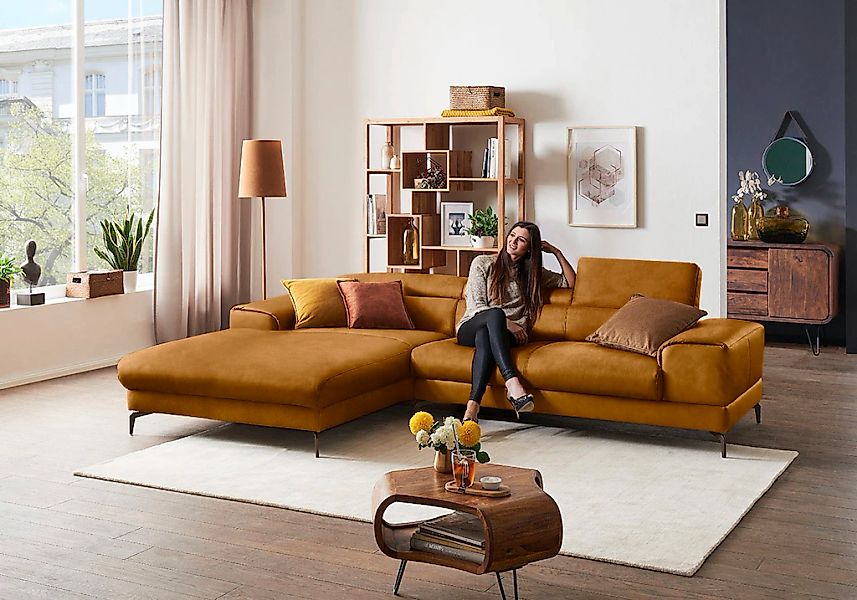 W.SCHILLIG Ecksofa »piedroo, Designsofa mit tollem Sitzkomfort, elegant und günstig online kaufen