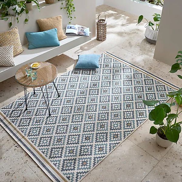 FLAIR RUGS Teppich »ZiaTrellis«, rechteckig, 4 mm Höhe, Zia Trellis Indoor günstig online kaufen