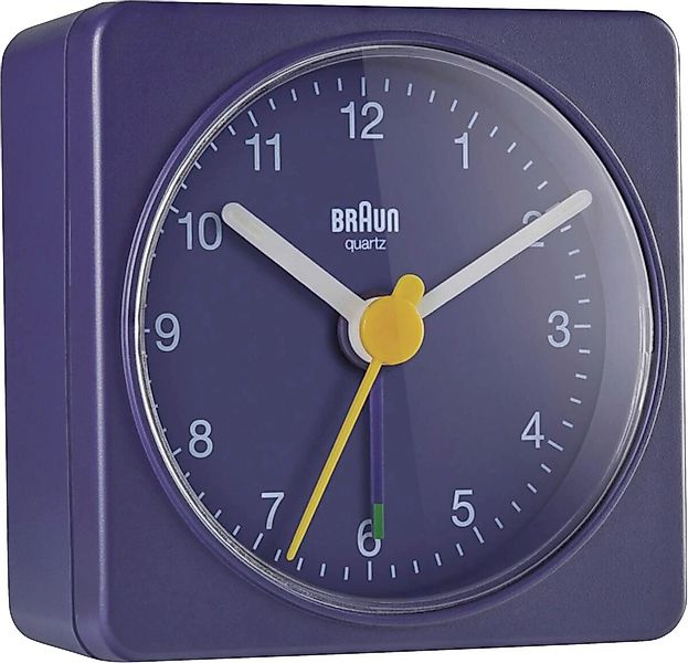 Braun Radiowecker Braun Uhren BC02BL Quarzwecker Uhren/Wecker Blau günstig online kaufen