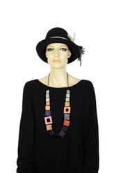 COLLEZIONE ALESSANDRO Lange Kette "Davao" aus echtem Holz günstig online kaufen