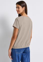 STREET ONE T-Shirt aus reiner Baumwolle günstig online kaufen