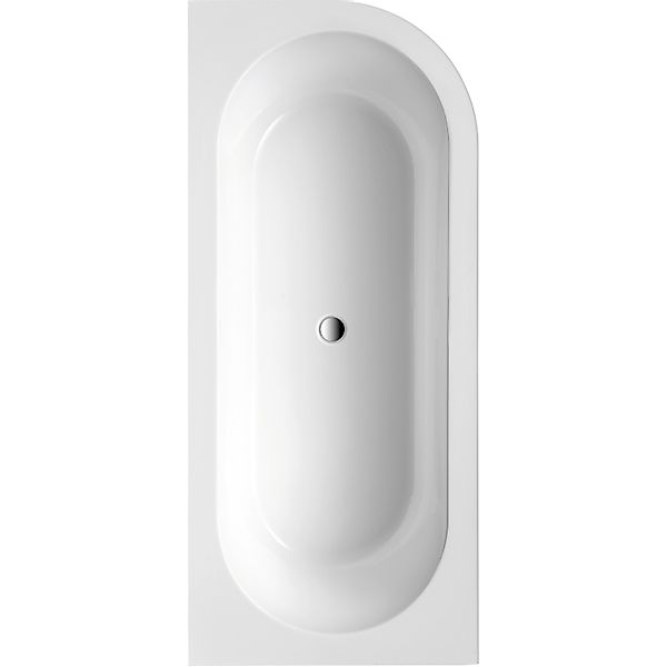 Ottofond Eck-Badewanne Modena Corner rechts 178 cm Weiß günstig online kaufen