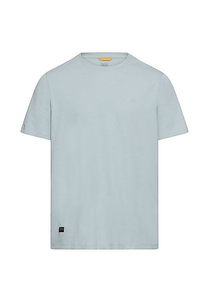 camel active T-Shirt mit Rundhalsausschnitt Kurzarm Rundhals günstig online kaufen