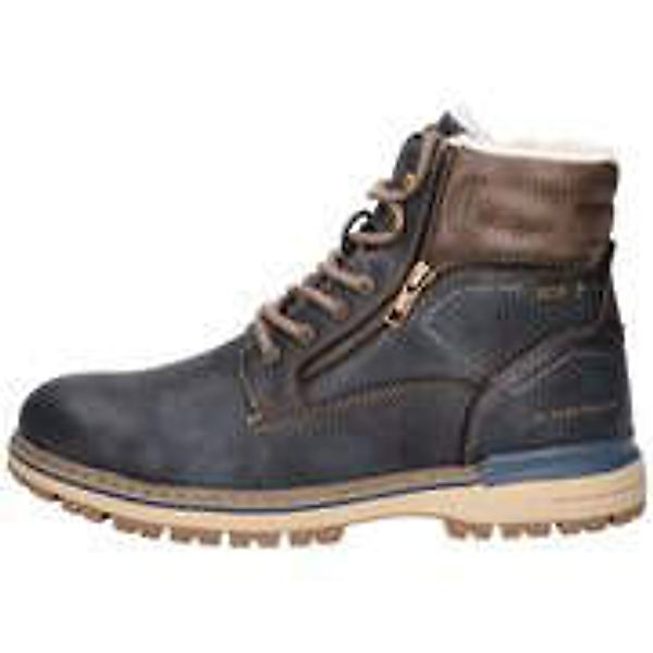 Tom Tailor Schnür Boots Herren blau günstig online kaufen