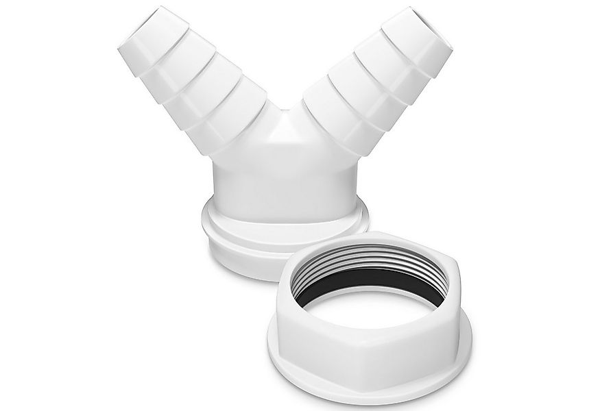 VIOKS 2-Wege Verteiler Verbinder 1 1/2" Doppel-Schlauchanschluss, Siphon fü günstig online kaufen