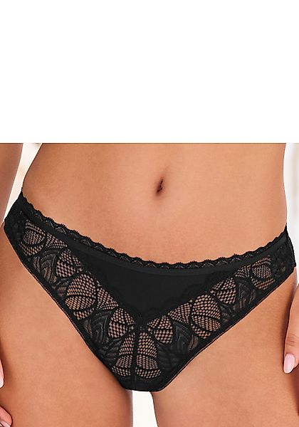 LASCANA Stringpanty "Alicia" aus dezent transparenter Spitze günstig online kaufen