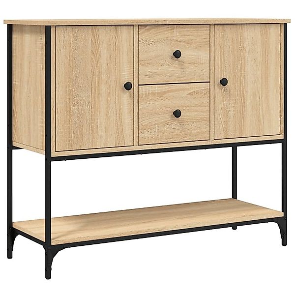 vidaXL Sideboard Sideboard Sonoma-Eiche 100x36x85 cm günstig online kaufen