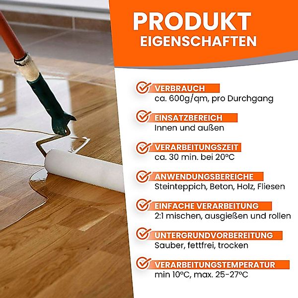 BEKATEQ Bodenversiegelung BK-630EP 2K EP Steinteppich günstig online kaufen