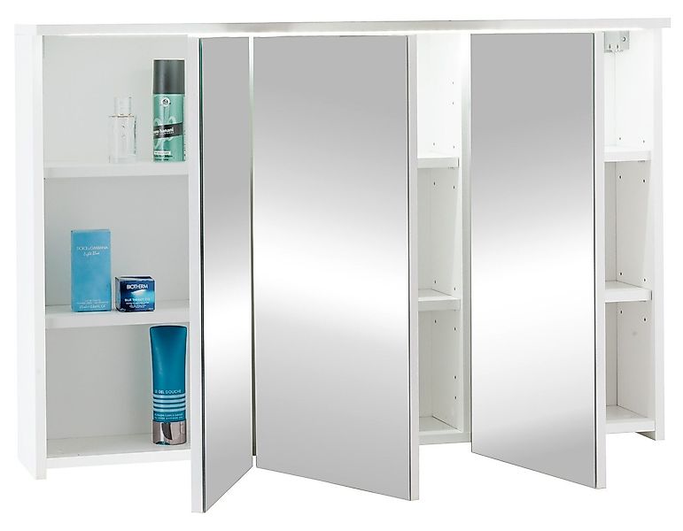 Badezimmerspiegelschrank TWO, B 100 cm, mit günstig online kaufen