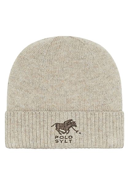 Polo Sylt Beanie mit gesticktem Label-Symbol günstig online kaufen