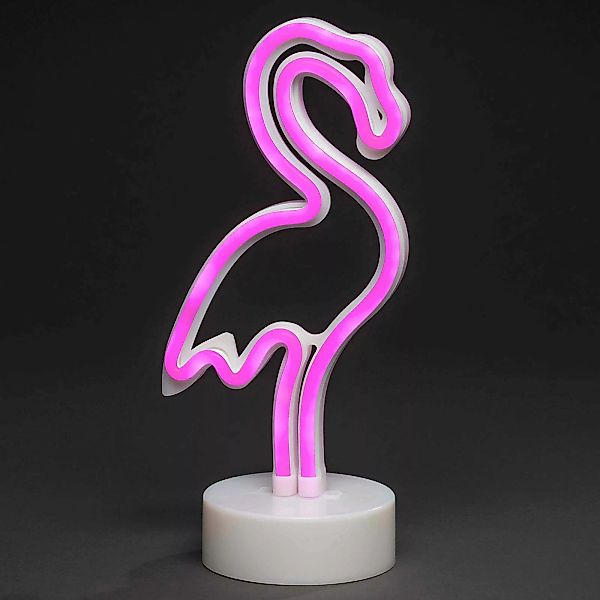 LED-Dekorationsleuchte Flamingo, batteriebetrieben günstig online kaufen