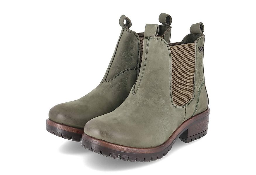 Lazamani LAZAMANI LA68001 GREEN Damen Leder & Textil grün Schlupfstiefel günstig online kaufen