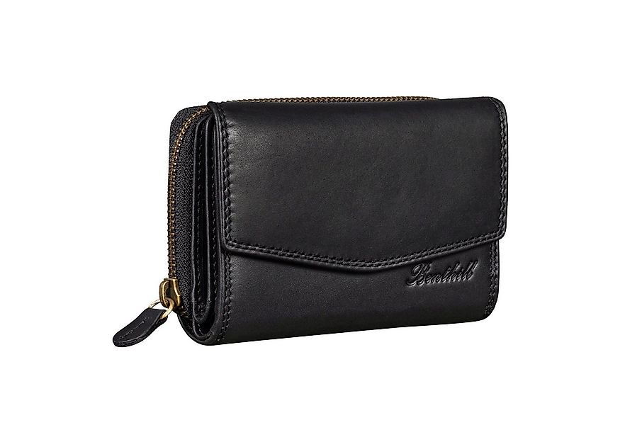 Benthill Geldbörse Damen Portemonnaie Echt Leder RFID Vintage Portmonee Gel günstig online kaufen