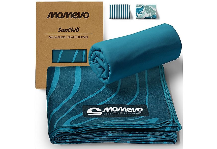 Momevo Handtuch Mikrofaser-Handtuch SunChill 80 × 160 cm für Reisen und Spo günstig online kaufen