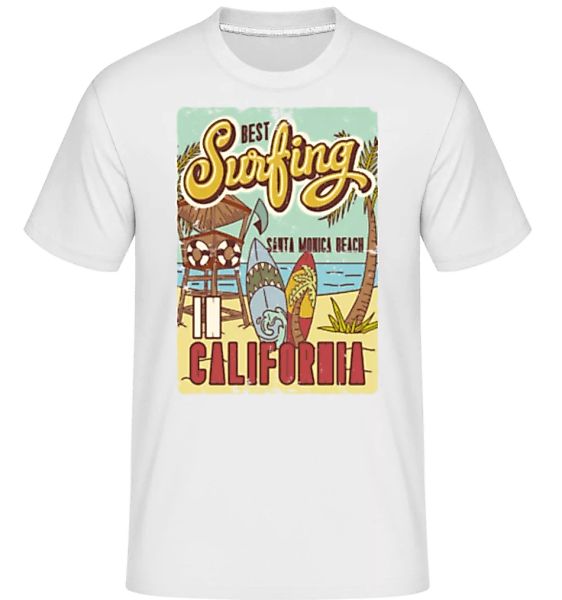 Best Surfing In California · Shirtinator Männer T-Shirt günstig online kaufen