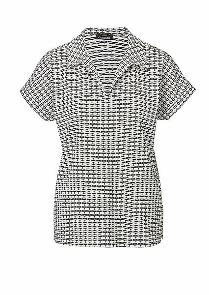 GOLDNER Kurzarmshirt "Shirt mit dezentem Jacquard" keine/nicht relevant günstig online kaufen