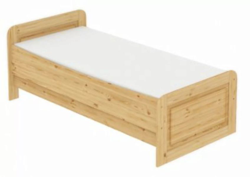 Erst-Holz® Seniorenbett 90x220 Überlänge Kiefer massiv Rost Matratze natur günstig online kaufen