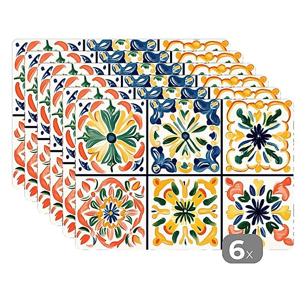 MuchoWow Platzset Spanisch - Kacheln - günstig online kaufen