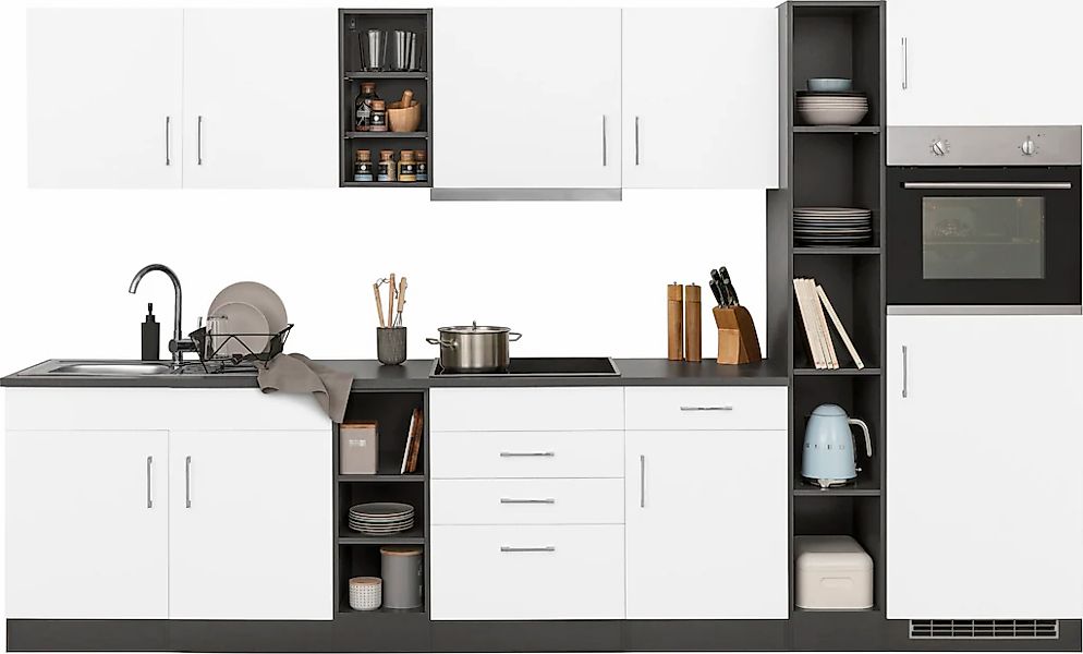 KOCHSTATION Küchenzeile "KS-Paris – Küchen mit einzigartigen Fotomotiven au günstig online kaufen